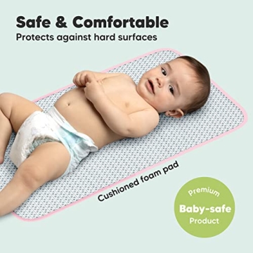 Portable Diaper Changing Pad for On-the-Go Parents - Lightweight and Waterproof