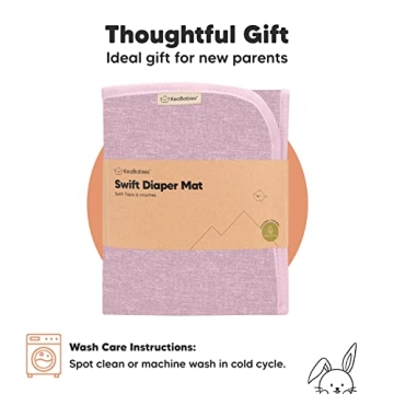 Portable Diaper Changing Pad for On-the-Go Parents - Lightweight and Waterproof