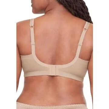 Warner's Women's XX-Large Easy Does It Underarm-Smoothing with Seamless Stretch Wireless Lightly Lined Comfort Bra Rm3911a, Toasted Almond, 2XL