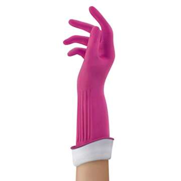 Playtex Living Drip-Catch Cuff Gloves - 2 Pairs of Premium Reusable Household Protection