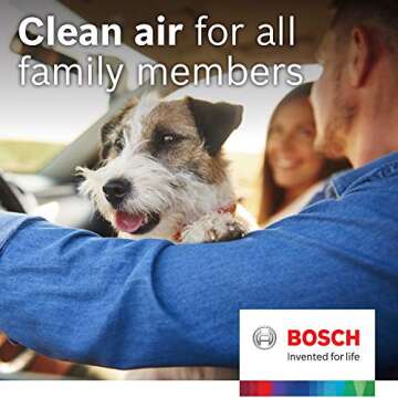 BOSCH 6071C HEPA Cabin Air Filter - Compatible with Select Lexus ES300, GX470, RX330