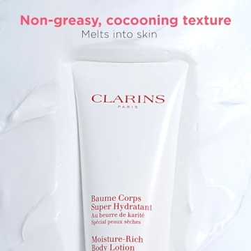 Hydrating Clarins Moisture-Rich Body Lotion for Soft Skin