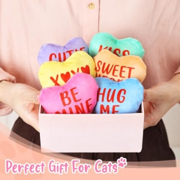 Interactive Valentine’s Day Catnip Toy Set for Cats