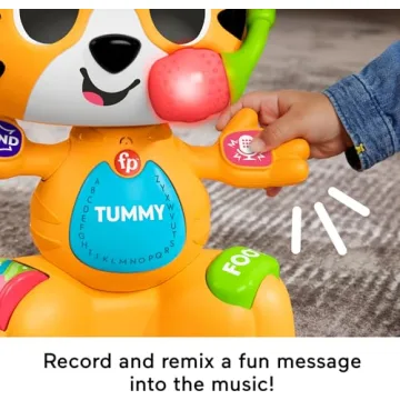 Fisher-Price Bop & Groove Tiger - Interactive Learning Toy