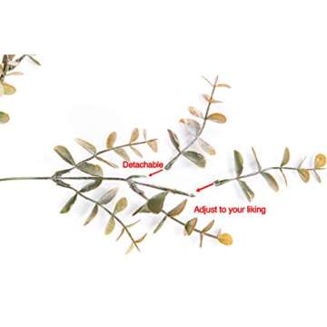 GreenCallow Eucalyptus Stems for Elegant Home Decor