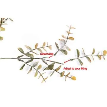 GreenCallow Eucalyptus Stems for Elegant Home Decor