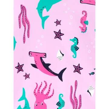 Stylish Kids' 3-Piece Rashguard Set for Sun Protection