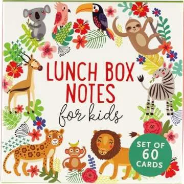 Lunch Box Notes for Kids - 60 Fun Cards
