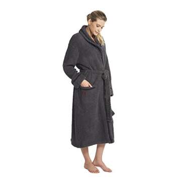 Unisex Disney Mickey Mouse Robe - Carbon Gray Style