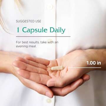 Vitanica Cortisol Relief, Dr. Formulated Sleep, Stress, Cortisol Manager Supplement, Vegan, 60 Capsules (Cortisol Relief)