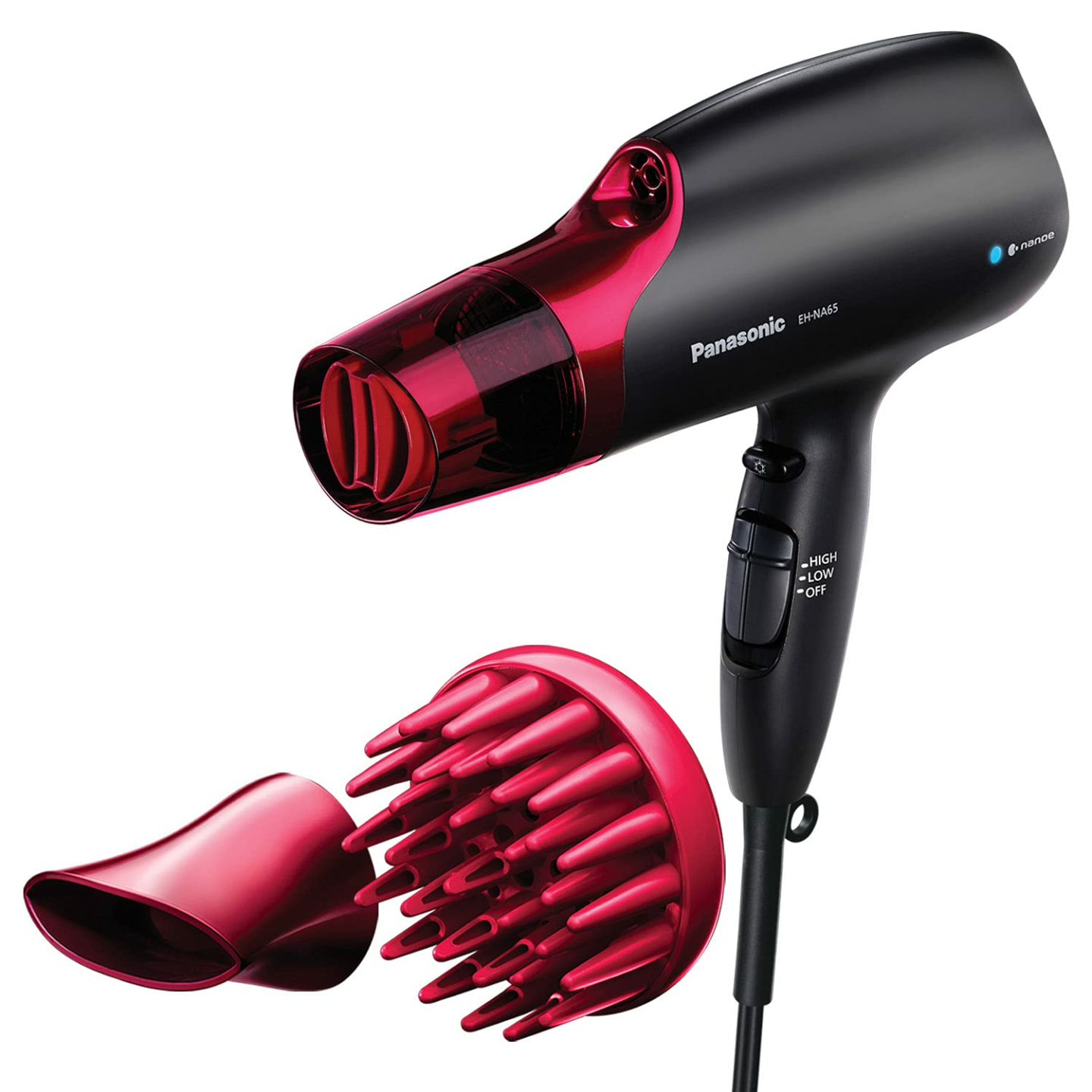 Panasonic Nanoe Hair Dryer 1875W with 3 Attachments