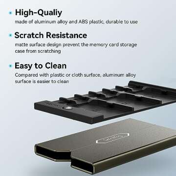 SmallRig 2832B Memory Card Case for Photographers