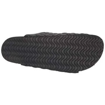 Madden Girl Women's Flat Sandals, Black Paris, 6