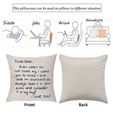 Soul Sister Throw Pillow Cover - Gift for Sisters
