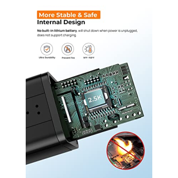 2.5K Dash Cam WiFi for Car with Night Vision and App