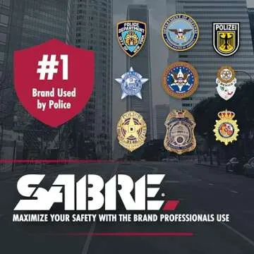 SABRE Self-Defense Kit with Stun Gun and Pepper Spray for Safety
