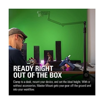 Elgato Master Mount L - Premium Adjustable Mount for Streaming