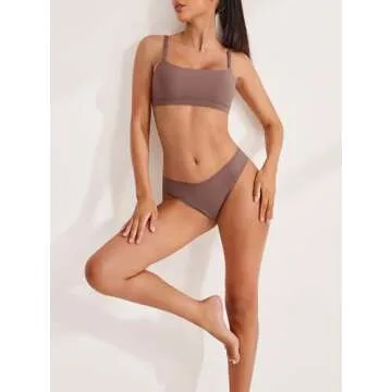 REORIA Women's Wireless Bralette Soft No Padding Comfort