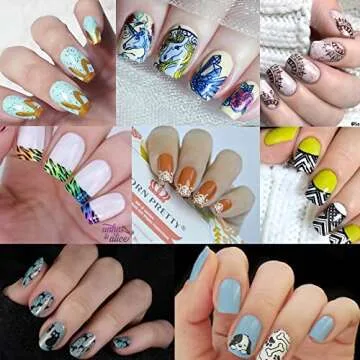 BORN PRETTY Nail Art Stamping Plates for Creative Manicures