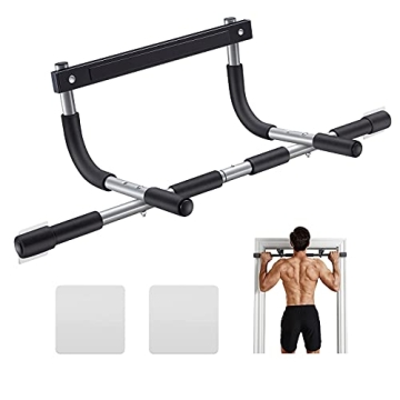 ALLY PEAKS Pull Up Bar Thickened Steel Pipe Super Heavy Duty Steel Frame Upper Workout Bar| Multi-Gr...
