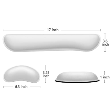 Dapesuom Memory Foam Wrist Support Set for Ultimate Comfort