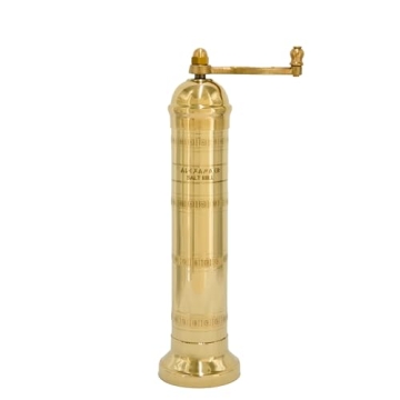 Alexander Home 9-Inch Greek Salt Mill for Gourmet Cooking