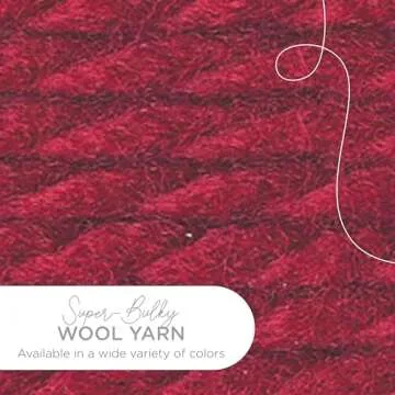 Lion Brand Yarn Wool-Ease Thick & Quick Yarn, Soft and Bulky Yarn for Knitting, Crocheting, and Craf...