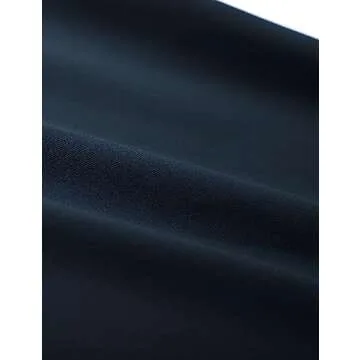 CRZ YOGA Mens 4-Way Stretch Golf Joggers with Pockets 30" - Track Gym Athletic Workout Hiking Pants True Navy Large