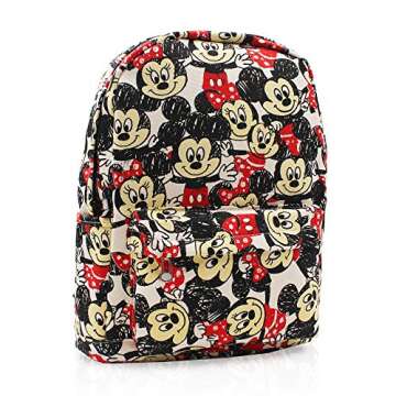 Mickey Minnie Canvas Backpack for Daily Adventures