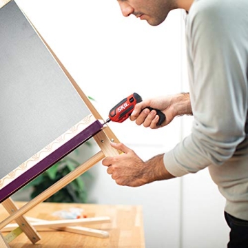 SKIL 4V Cordless Screwdriver with 9 Bits and USB Charging