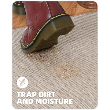 Color&Geometry Non-Slip Door Mat for All Seasons