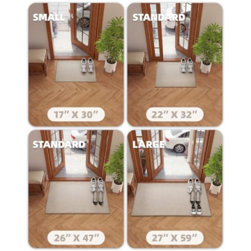 Color&Geometry Non-Slip Door Mat for All Seasons