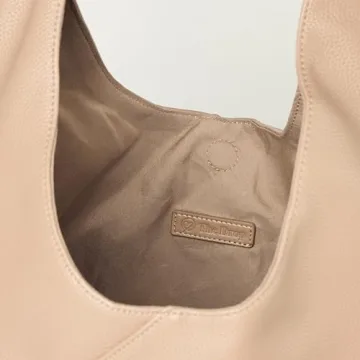 The Drop Women's Mackenzie Knotted Hobo Tote, Light Beige, One Size