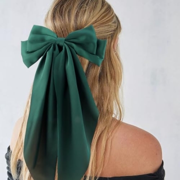 Elegant ATODEN Oversized Bow Hair Clips for All Styles