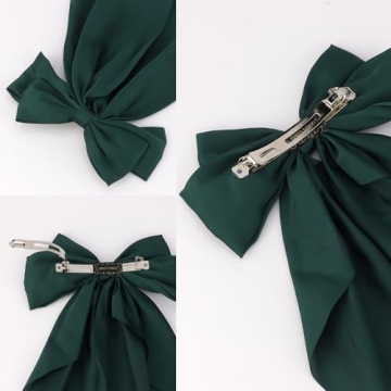 Elegant ATODEN Oversized Bow Hair Clips for All Styles