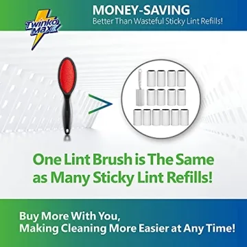 Twinko Max Lint Brush - Eco-Friendly Hair Remover