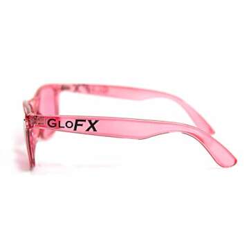 GloFX Baker-Miller Pink (Rose) Color Therapy Glasses Chakra Glasses Relax Glasses