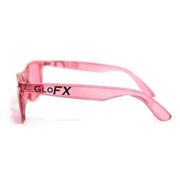 GloFX Baker-Miller Pink (Rose) Color Therapy Glasses Chakra Glasses Relax Glasses