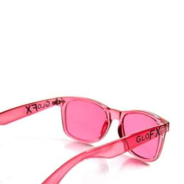 GloFX Baker-Miller Pink (Rose) Color Therapy Glasses Chakra Glasses Relax Glasses