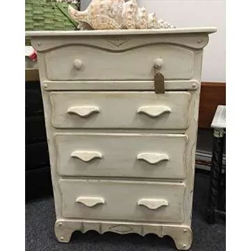 Retique It Chalk Furniture Paint by Renaissance DIY, Wax Kit, 02 Ivory Tower-Antique White, 32 Ounces,7