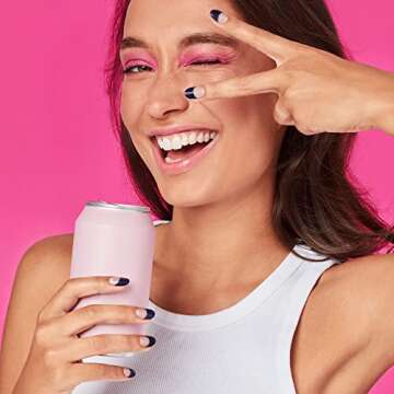 Dashing Diva Gloss Nail Strips - Naval French | UV Free, Long Lasting, Navy Blue Nail Stickers | Contains 27 Nail Wraps, 1 Prep Pad, 1 Nail File