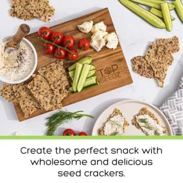 Top Seedz Organic Gluten Free 6 Seed Crackers - 6-Pack