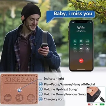 Bluetooth Hat Beanie Unique Christmas Tech Gift