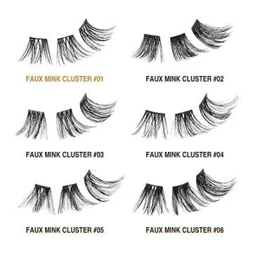 VLuxe Demi Extended Eyelash Extensions - Natural & Reusable Lashes