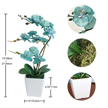 Artificial Silk Phalaenopsis Orchid Plant Arrangement