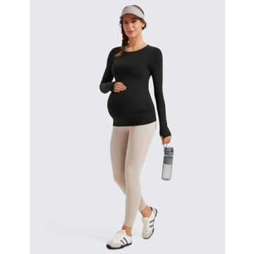 CRZ YOGA Butterluxe Long Sleeve Maternity Top