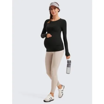 CRZ YOGA Butterluxe Long Sleeve Maternity Top