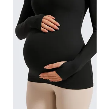 CRZ YOGA Butterluxe Long Sleeve Maternity Top