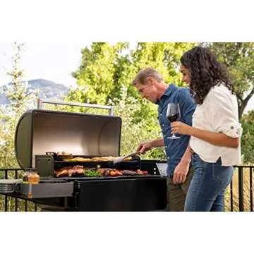 Traeger Grills Ironwood XL Electric Wood Pellet Grill and Smoker, Black, 924 Square Inches Cook Area, 500 Degree Max Temperature, Meat Probe, 6 in 1 BBQ Grill with WiFi and app connectivity