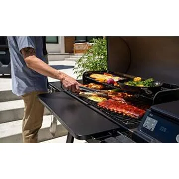 Traeger Grills Ironwood XL Electric Wood Pellet Grill and Smoker, Black, 924 Square Inches Cook Area, 500 Degree Max Temperature, Meat Probe, 6 in 1 BBQ Grill with WiFi and app connectivity